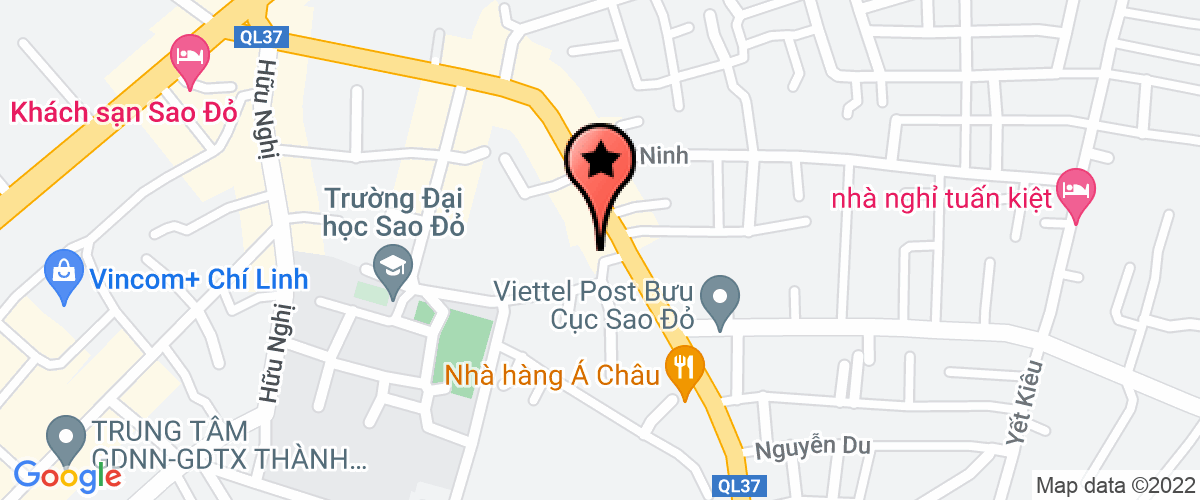 Map go to Cong an Chi linh