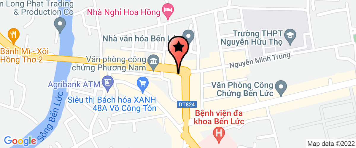 Map go to Branch of  Vuon Dia Dang Ecology Culinary Company Limited