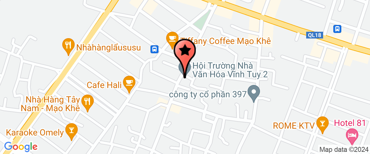 Map go to Dai Phat Hung Cuong Company Limited