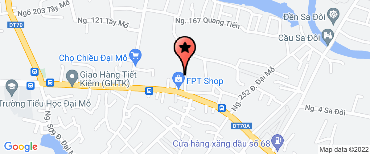 Map go to Viet Forestry Technology Joint Stock Company