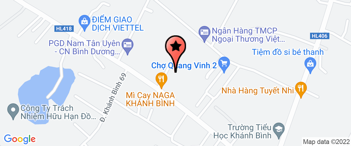Map go to Xop Viet Company Limited