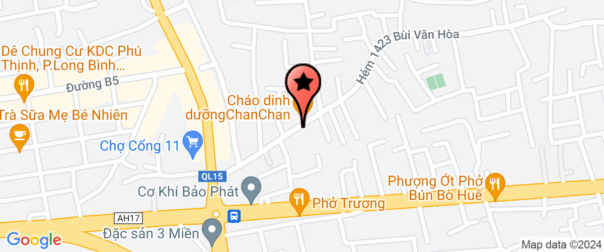 Map go to Phuong Ngoc Linh Trading Transport Service Company Limited