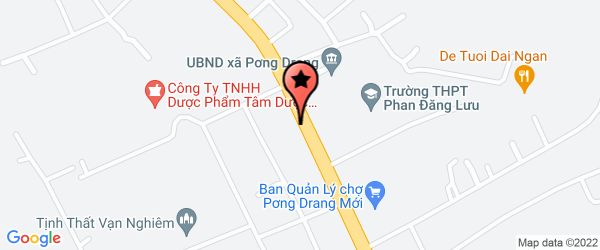 Map go to Hoang Phuong Import Export Investment Joint Stock Company