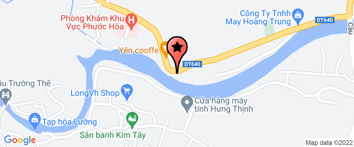 Map go to Huy Nhan Construction Company Limited