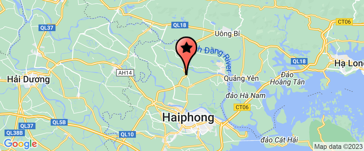 Map go to Dai Thanh Phat Import Export Joint Stock Company