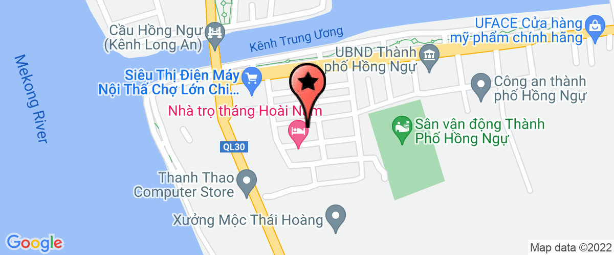 Map go to Uy Ban Nhan Dan Phuong An Loc