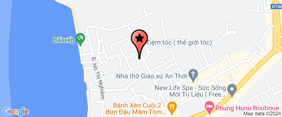 Map go to DNTN Hoang Huong