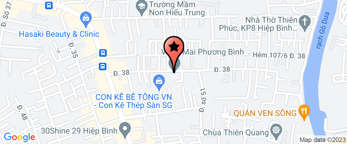 Map go to Tam Binh An Phat Service Trading Company Limited