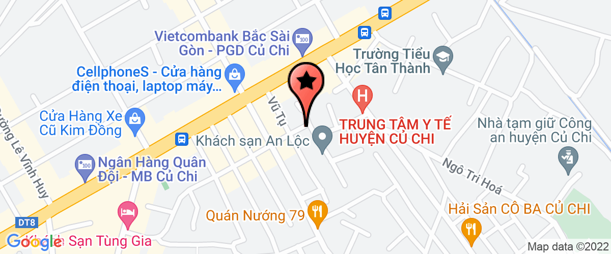 Map go to Phuoc Hanh Production Service Trading Company Limited