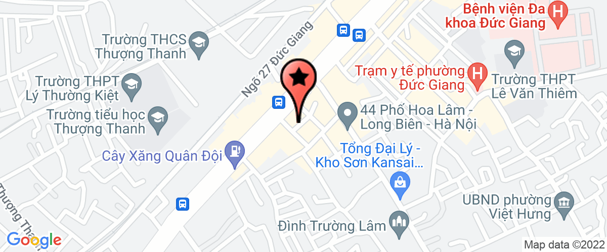 Bản đồ đến Công Ty TNHH Thương Mại Seoul – Hà Nội