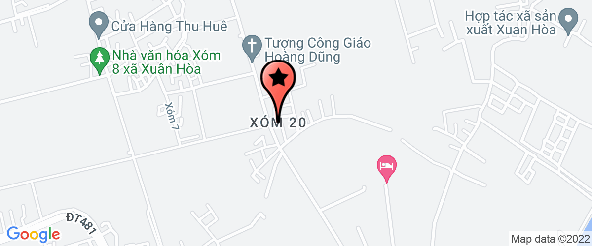 Map go to Thien Vuong Trading And Production Joint Stock Company