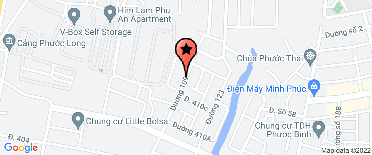 Map go to Hung Phat Mien Nam Mechanics Construction Company Limited