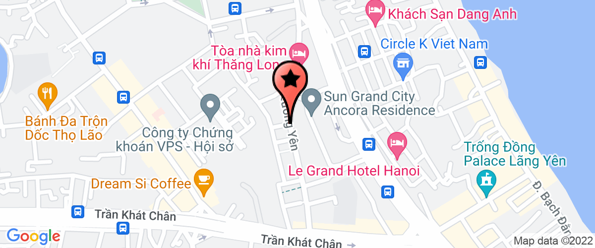 Map go to Hoang Linh Services And Investment Company Limited