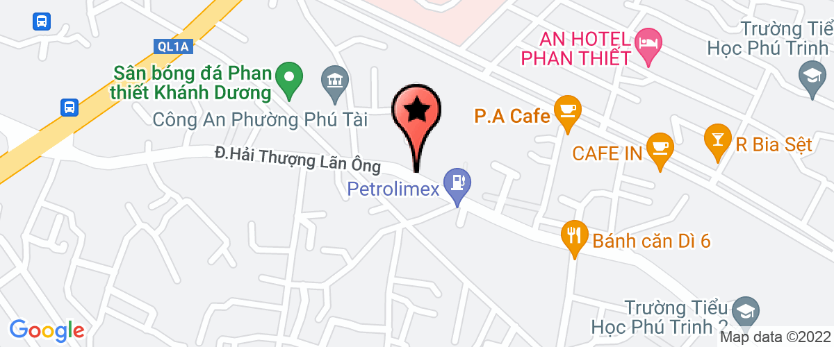 Map go to Phong Land Company Limited