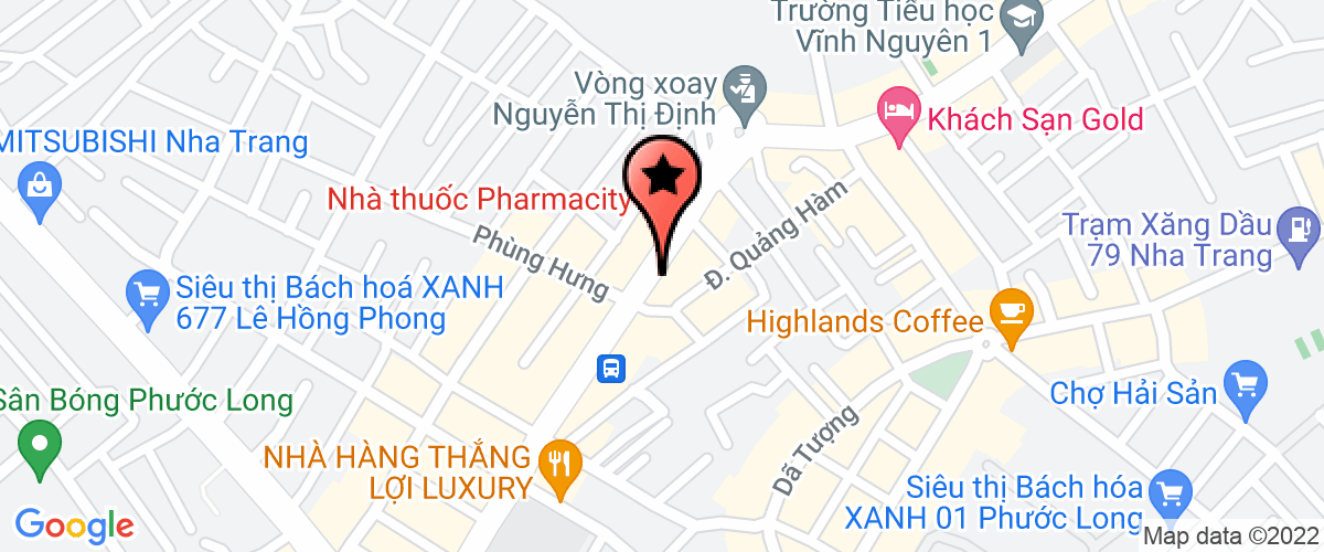 Map go to Tri Quang Construction Company Limited