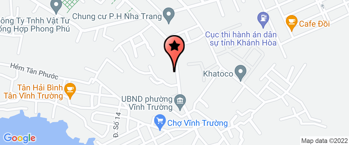 Map go to Thien Vinh Seafood Private Enterprise