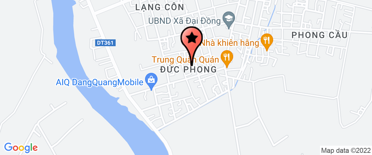 Map go to thuong mai Hoang Thong Company Limited
