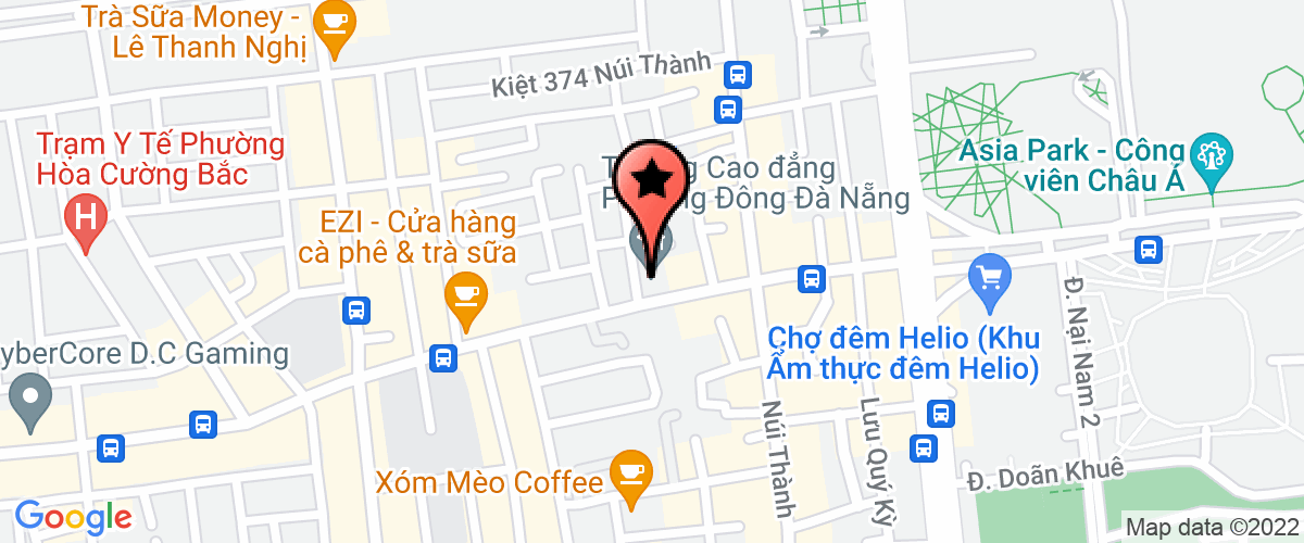 Map go to Ngan Long Security Services Joint Stock Company - Da Nang Branch
