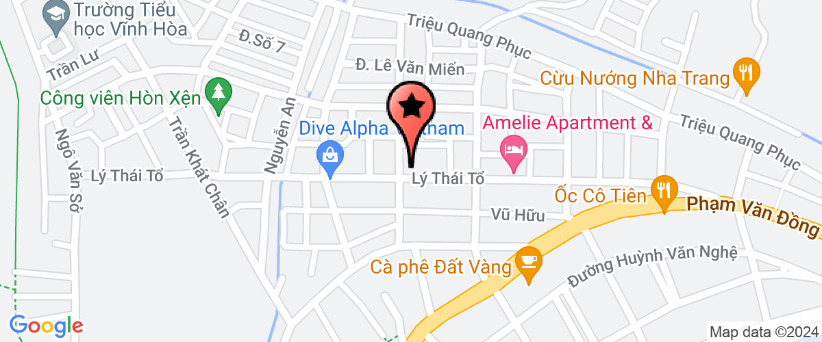 Map go to Thuy Viet Service Trading Company Limited