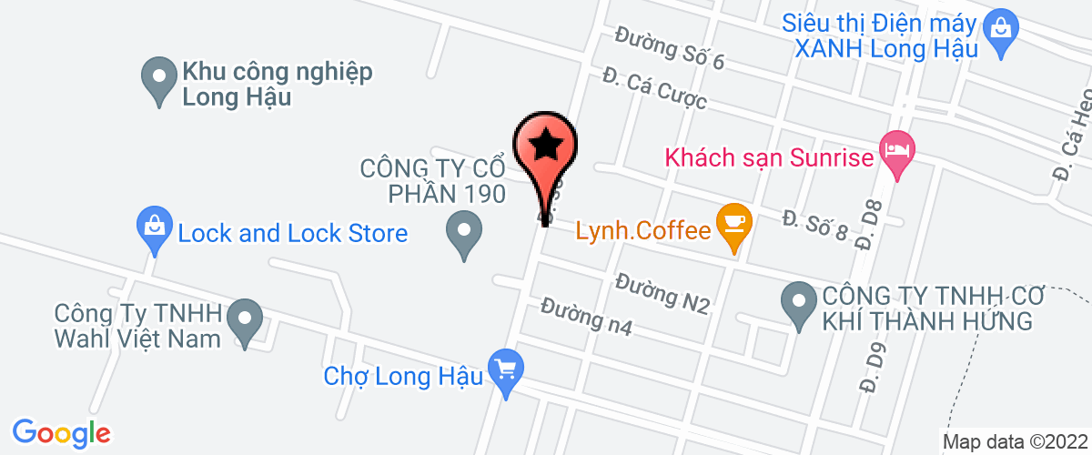 Map go to Long Hau 68 Company Limited