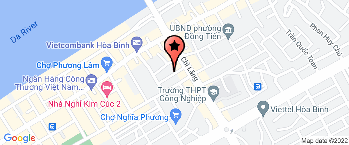Map go to Hoang Ha Hoa Binh Construction Joint Stock Company