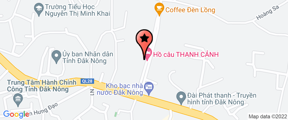 Map go to Branch of  Cong Minh Green Tree Company Limited