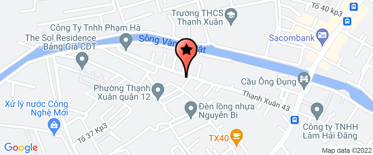 Map go to Song Anh Seafood Company Limited