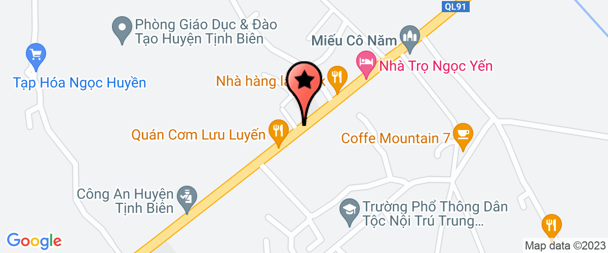 Map go to Truong Lac Construction Investment Service Trading Company Limited