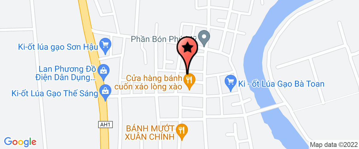 Map go to UBND Xa Xuan My