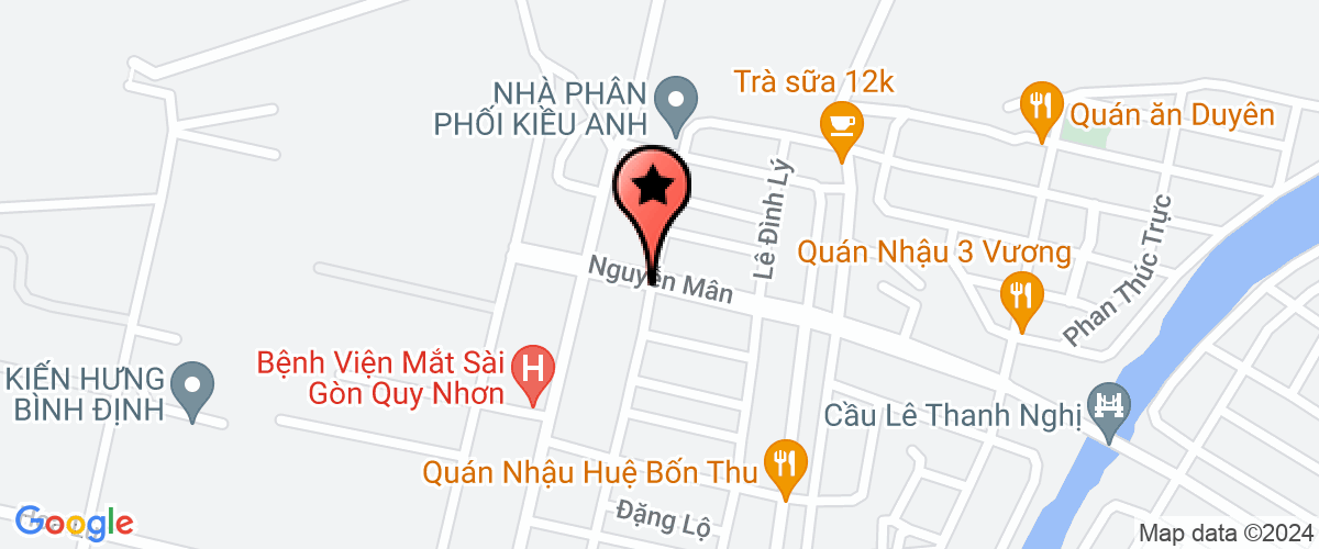 Map go to Quy Nhon Sea Island Tour Joint Stock Company