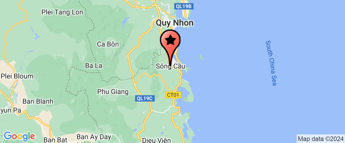 Map go to Thanh Tra thi xa Song Cau