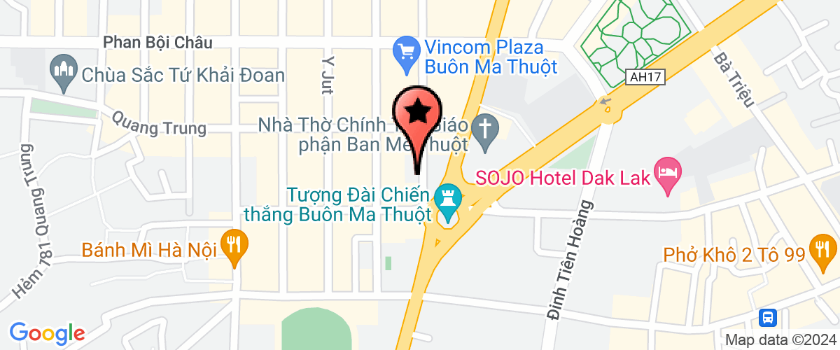Map go to Anh Mau Hoang Oanh Electric Private Enterprise