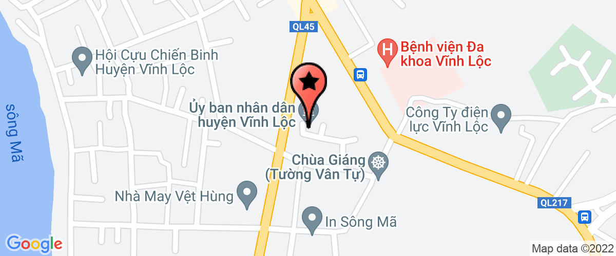 Bản đồ đến Công ty TNHH Sáng Thành
