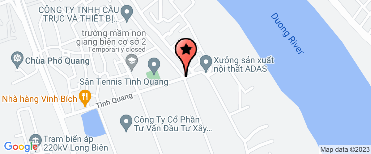 Map go to Nam Khanh Investment and Trading Production Company Limitted