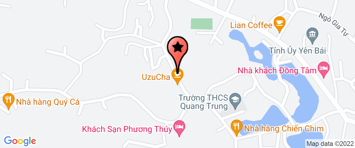 Map go to co phan dau tu khoang san thuong mai Yen Bai And Company