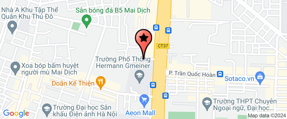Bản đồ đến Công Ty TNHH Dịch Vụ Ktv Việt Nam
