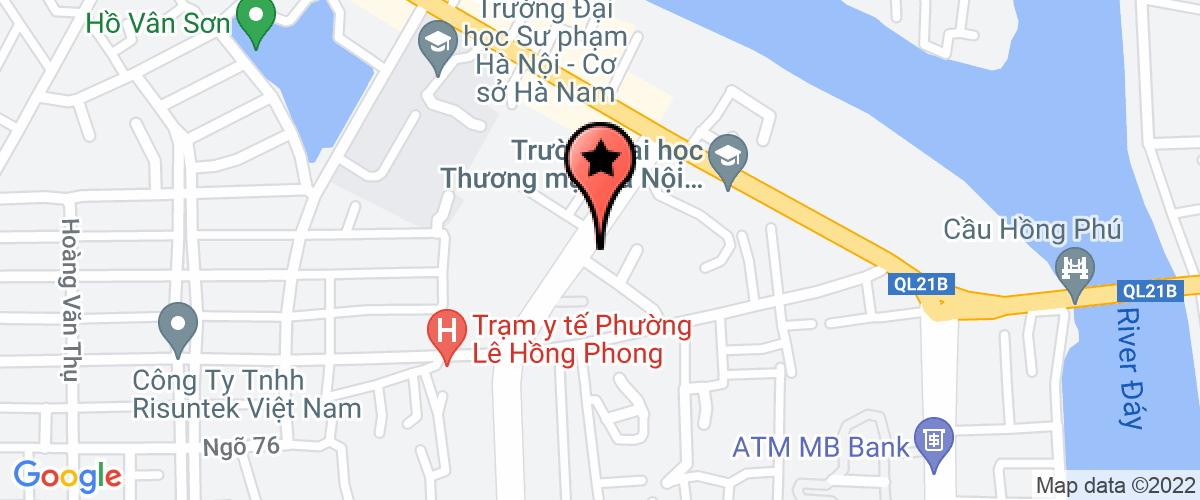 Map go to van tai Bao Son - Ha Nam Company Limited