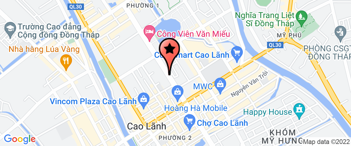Map go to Phong Cong An Dong Thap Province Logistics