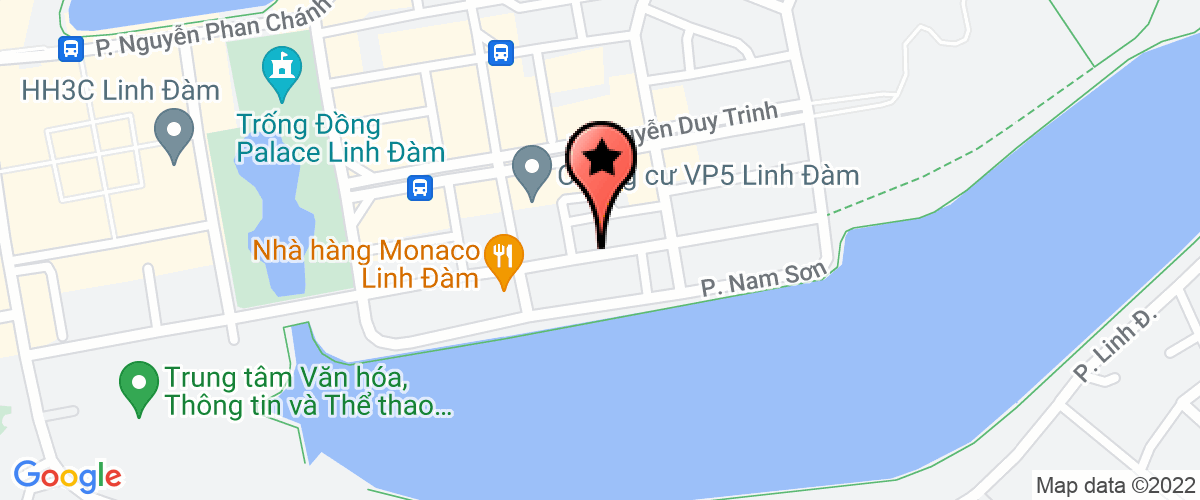 Map go to van tai Viet Trung Company Limited