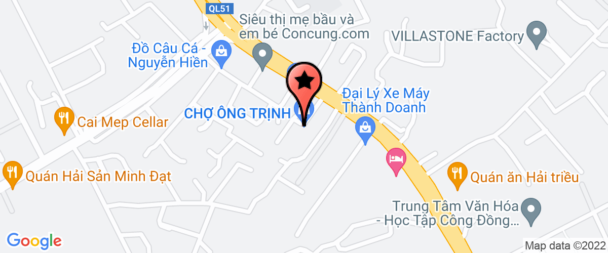 Map go to Hung Phat - Tan Thanh Company Limited