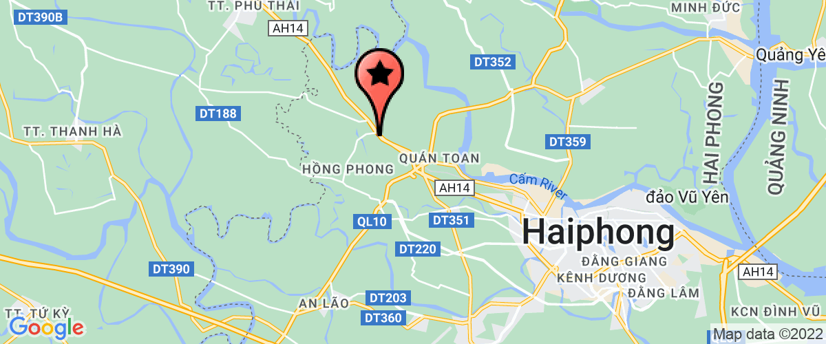 Map go to Hung Ha Steel Trading Company Limited