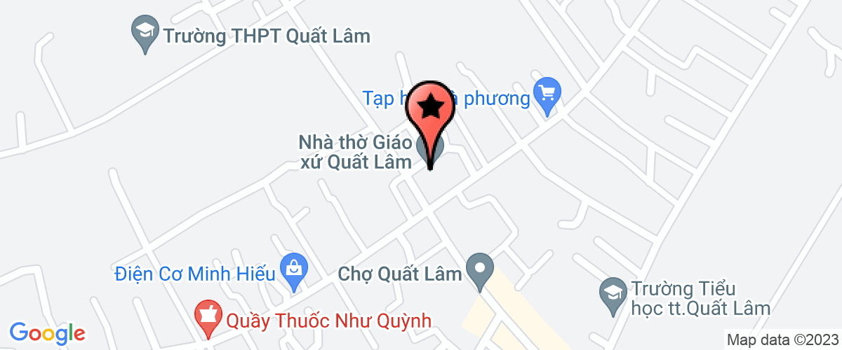 Map go to UBND Xa Giao Lam