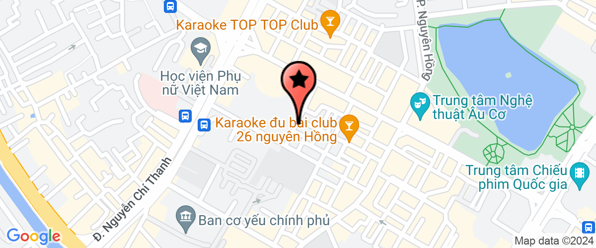 Map go to Ve Dep Thien Than Company Limited
