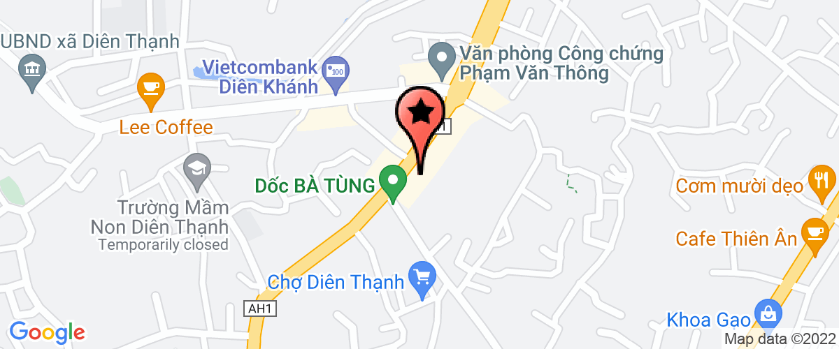 Map go to Xanh Nam Viet Urban Construction Company Limited
