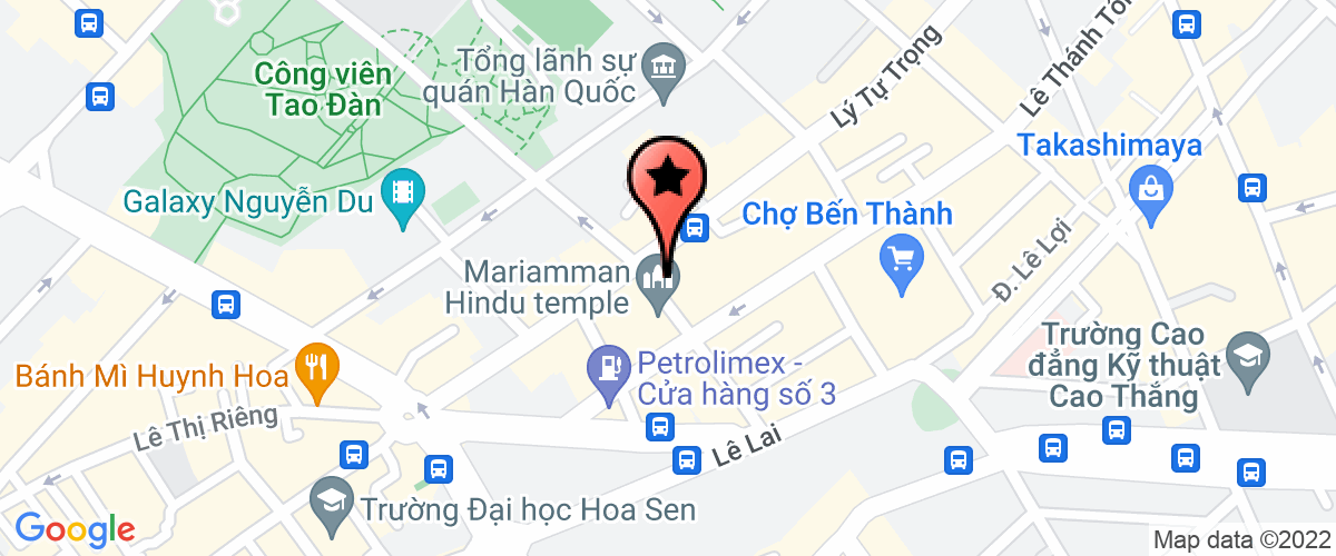Map go to Gia Bao Restaurant Company Limited