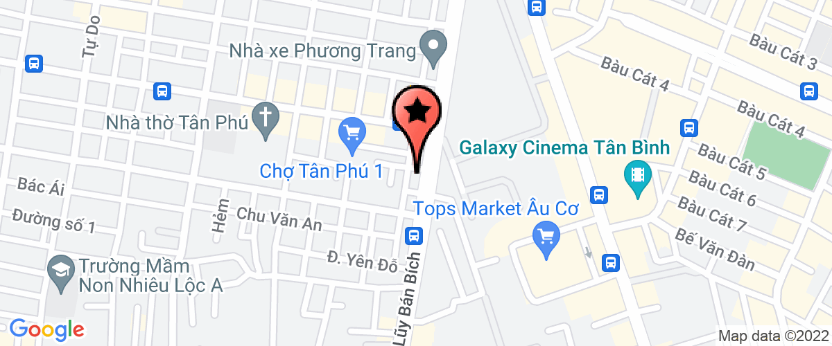 Map go to Hoang Thanh Food Company Limited