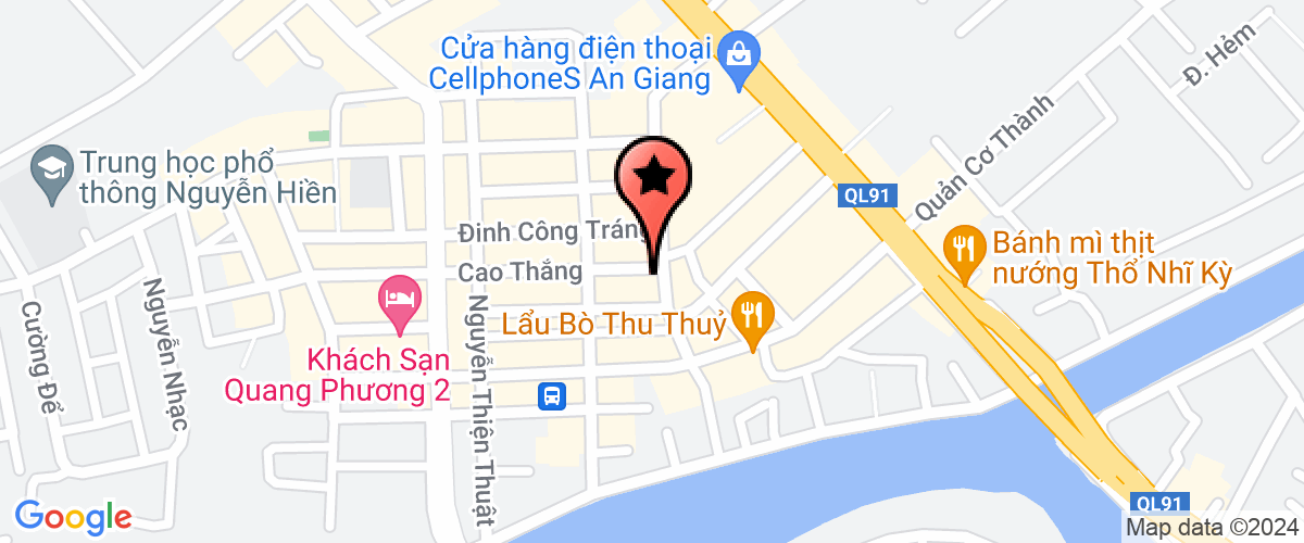 Map go to An Binh Long Xuyen Investment Cooperation Company Limited