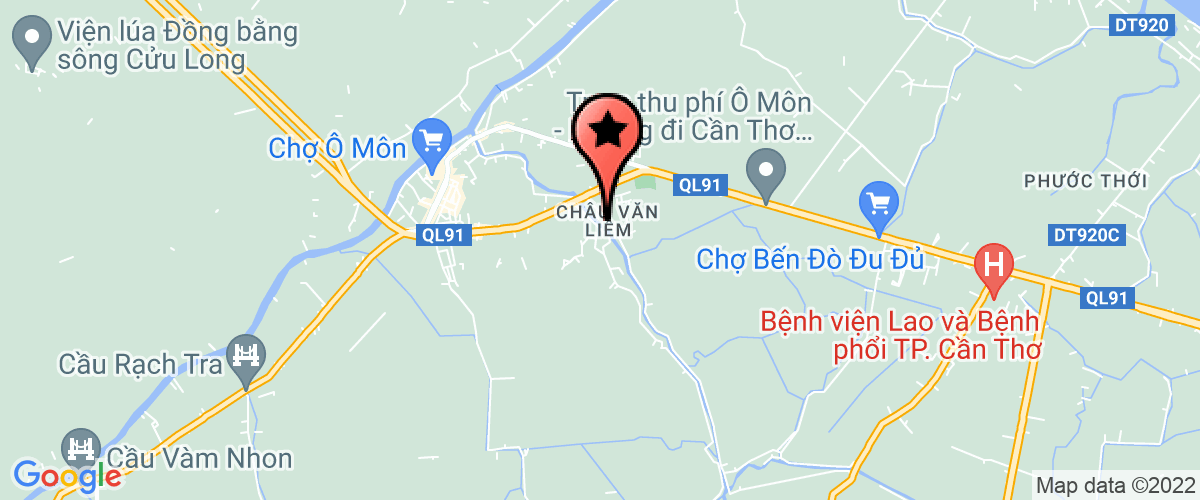 Map go to Benh Vien Da Khoa Quan O Mon