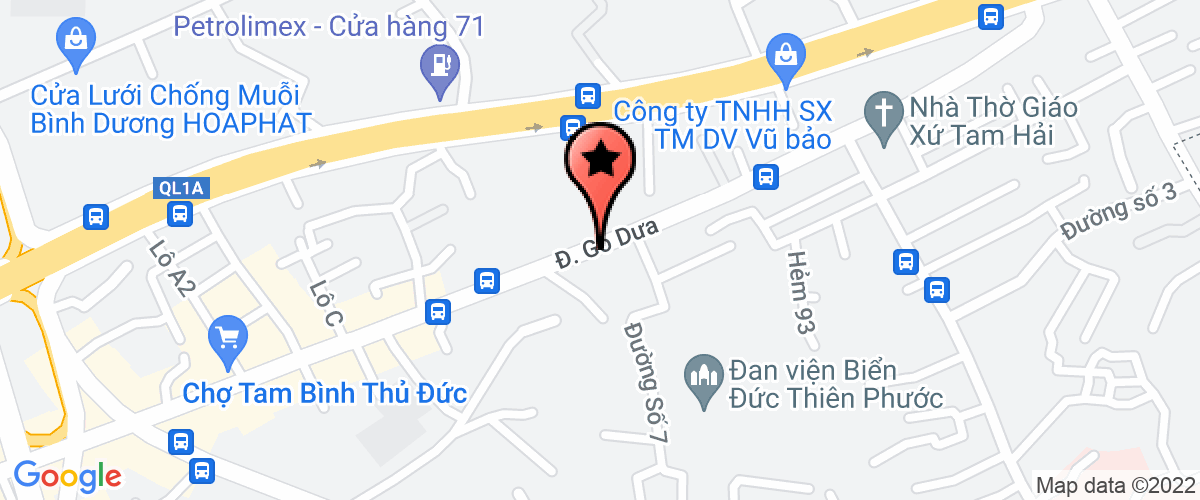 Map go to Nguyen Huong Development Production Trading Company Limited
