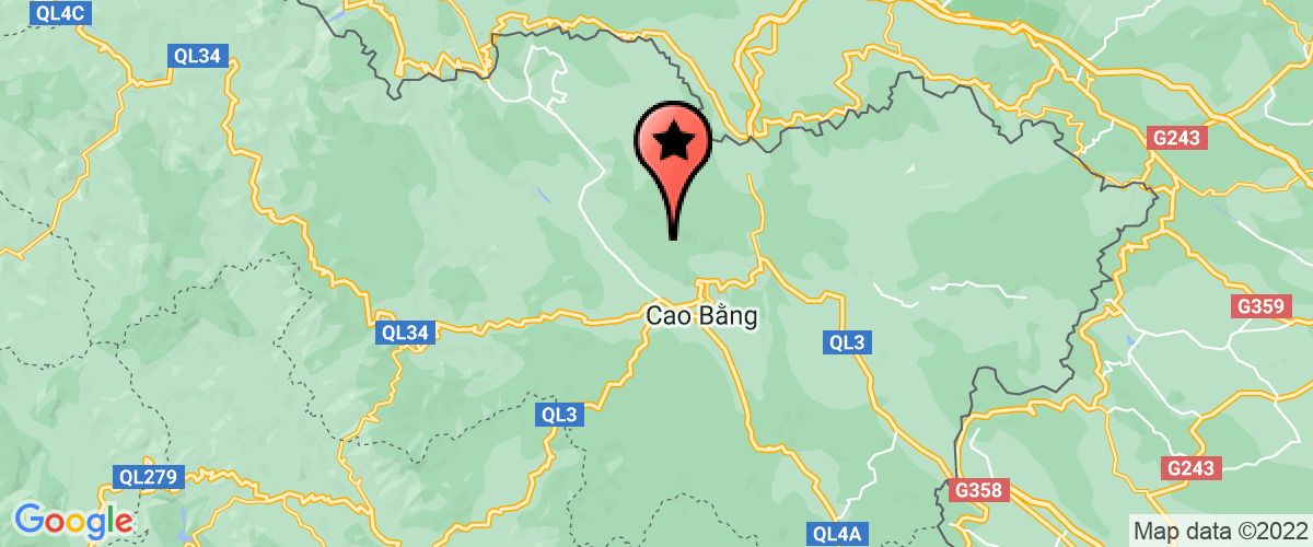Map go to Hoang Loan Cao Bang Company Limited